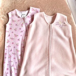 Halo Sleep Sack Set in Pink